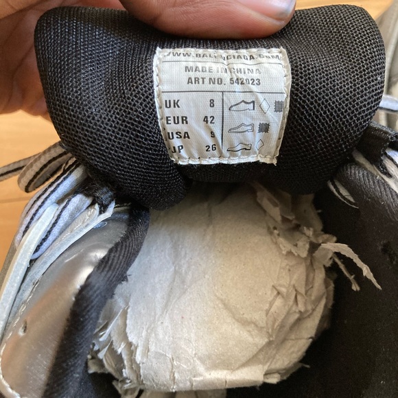 Balenciaga track sneakers gray size 42 - Picture 5 of 5